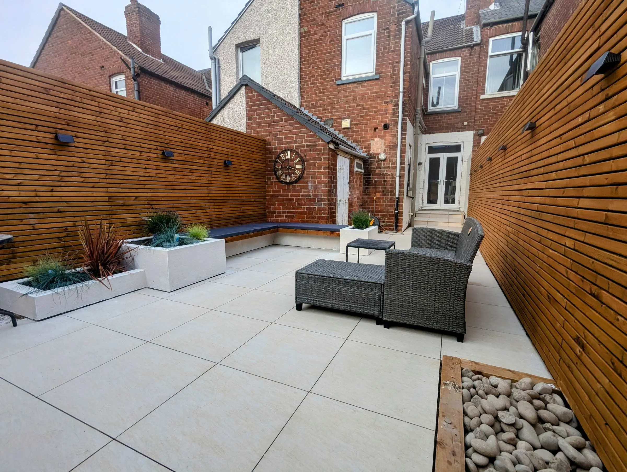 Bentley - back yard transformation