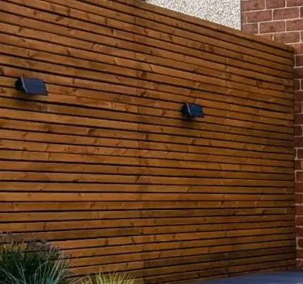 Timber fencing
